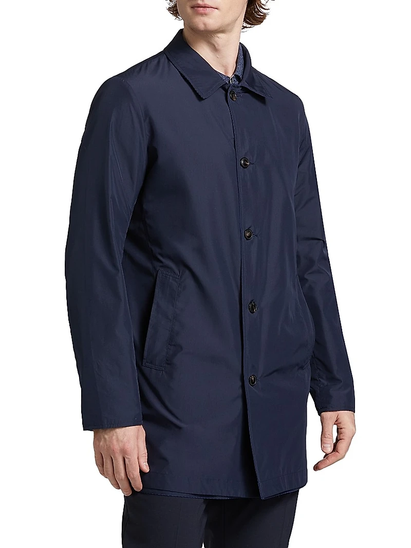 Reversible Seersucker Coat