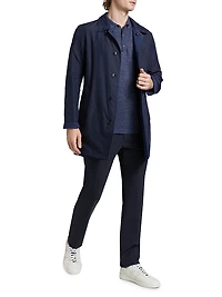 Reversible Seersucker Coat