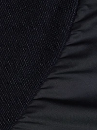 COLLECTION Mixed-Media Hoodie