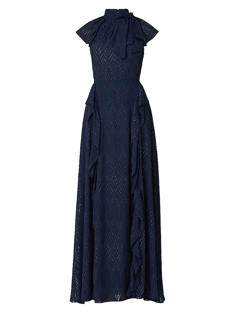 Astreri Ruffle Cap Sleeve Dress