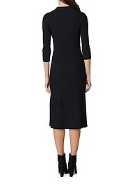 Nyla Knit Shirtdress