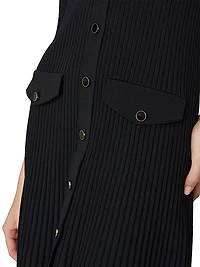 Nyla Knit Shirtdress