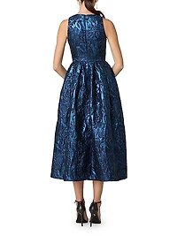 Ivanna Jacquard Cocktail Dress