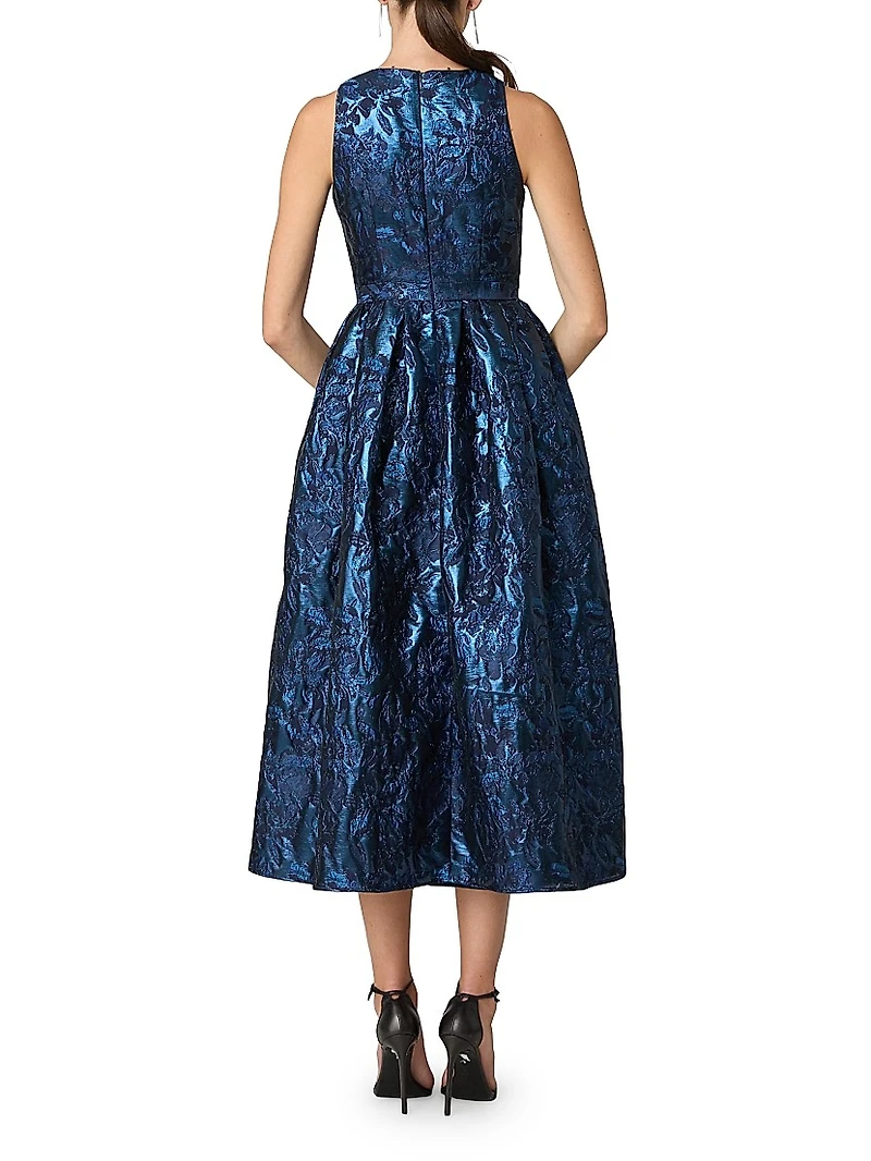 Ivanna Jacquard Cocktail Dress