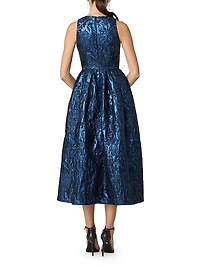 Ivanna Jacquard Cocktail Dress