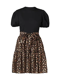 Cecilia Cheetah Print Minidress