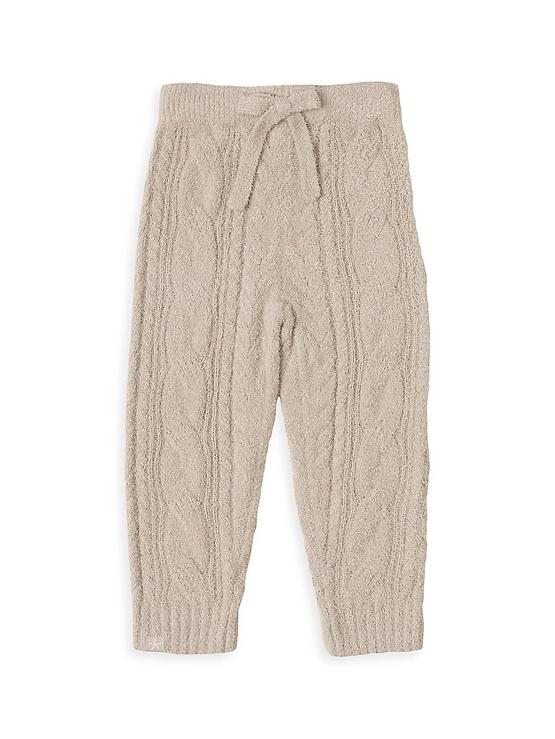 Little Girl's Cozychic Lite® Cable Pants