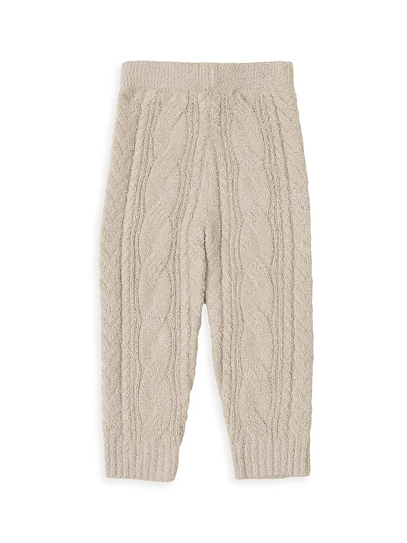 Little Girl's Cozychic Lite® Cable Pants