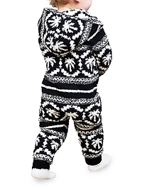 Baby's Cozychic® Malibu Fair Isle-Inspired Snowsuit