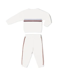 Baby's Cozychic Ultra Lite® Striped Sweater & Joggers Set