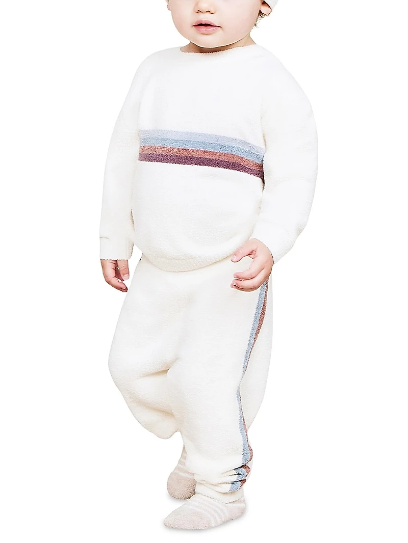 Baby's Cozychic Ultra Lite® Striped Sweater & Joggers Set