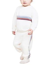 Baby's Cozychic Ultra Lite® Striped Sweater & Joggers Set