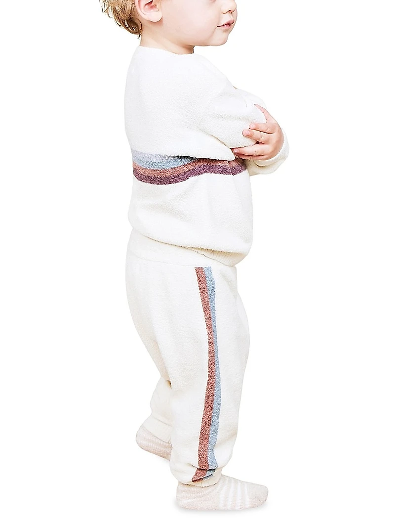Baby's Cozychic Ultra Lite® Striped Sweater & Joggers Set