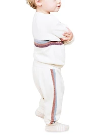 Baby's Cozychic Ultra Lite® Striped Sweater & Joggers Set