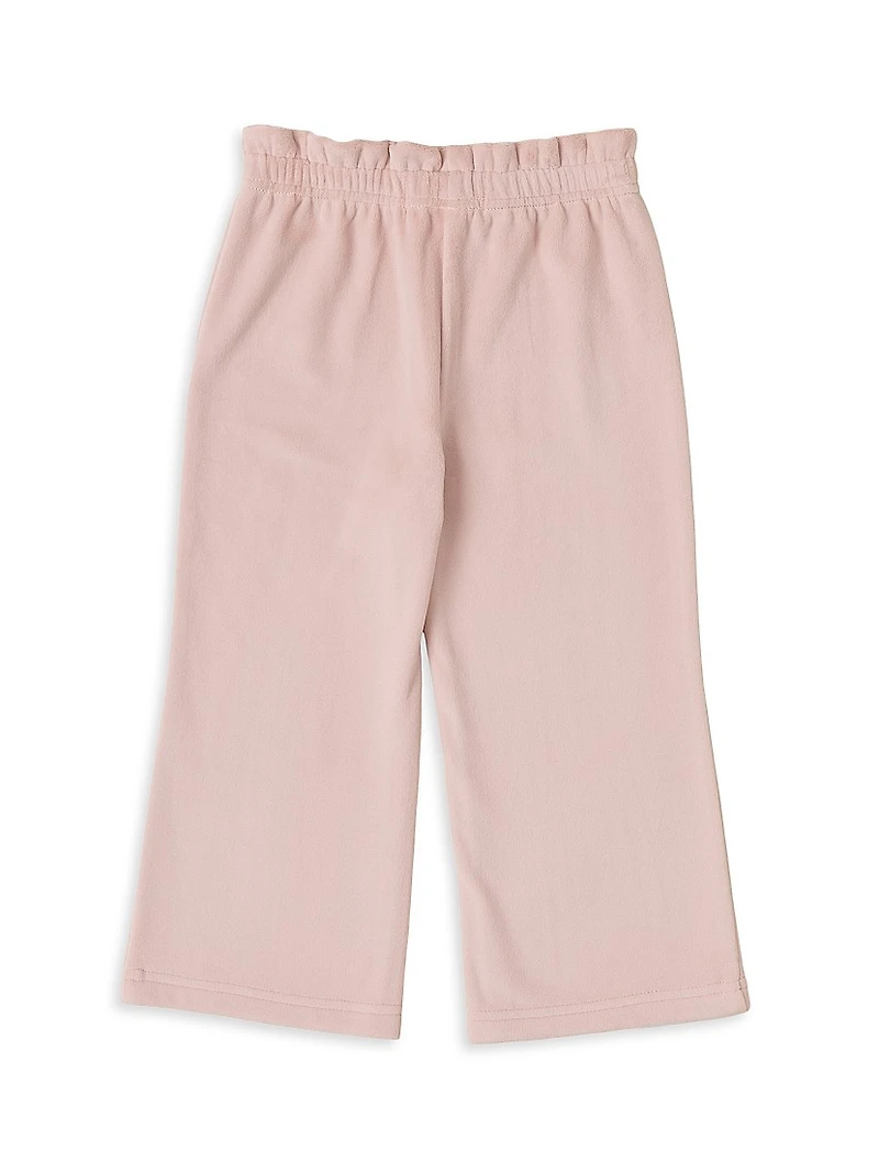 Little Girl's Luxechic® Paperbag Pants