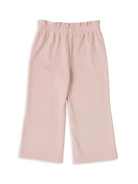 Little Girl's Luxechic® Paperbag Pants