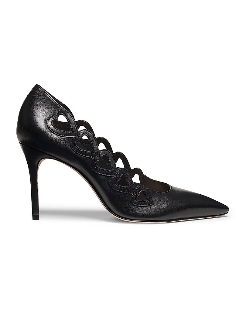 Margot 85MM Leather Pumps