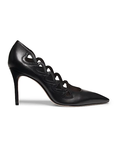Margot 85MM Leather Pumps
