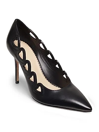 Margot 85MM Leather Pumps