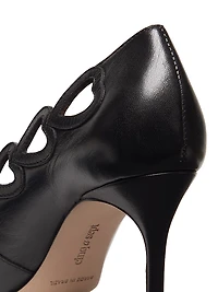 Margot 85MM Leather Pumps