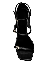 Celeste 100MM Satin High-Heel Sandals