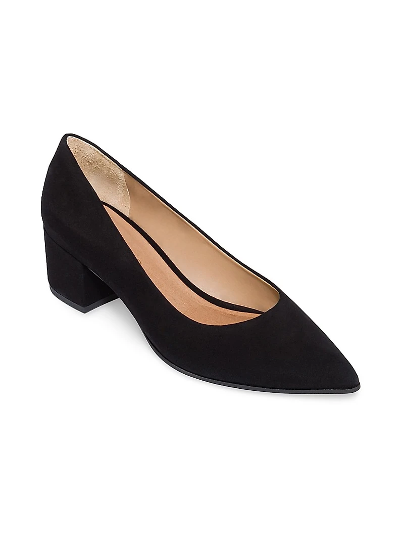 Milie Block Heel Pumps