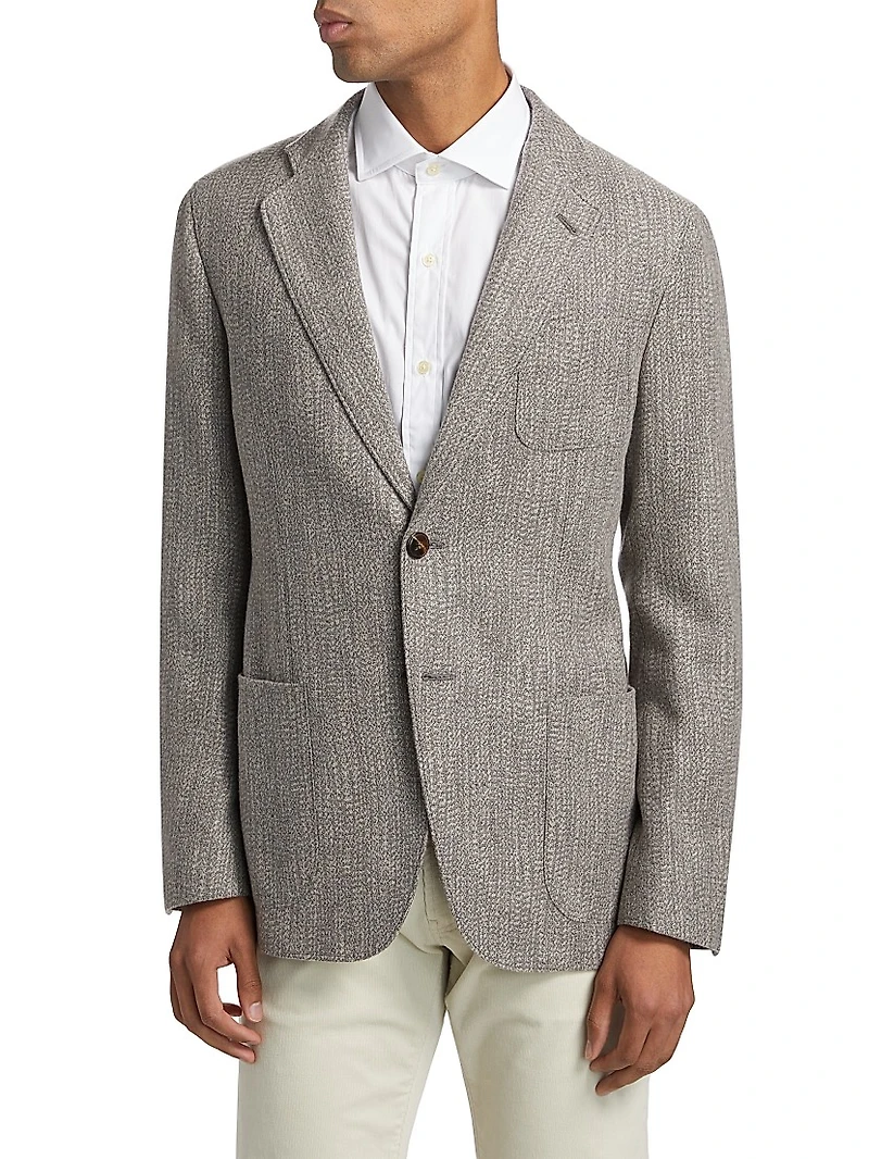 Upton Textured Jaquard Jacket