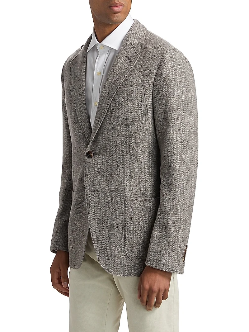 Upton Textured Jaquard Jacket