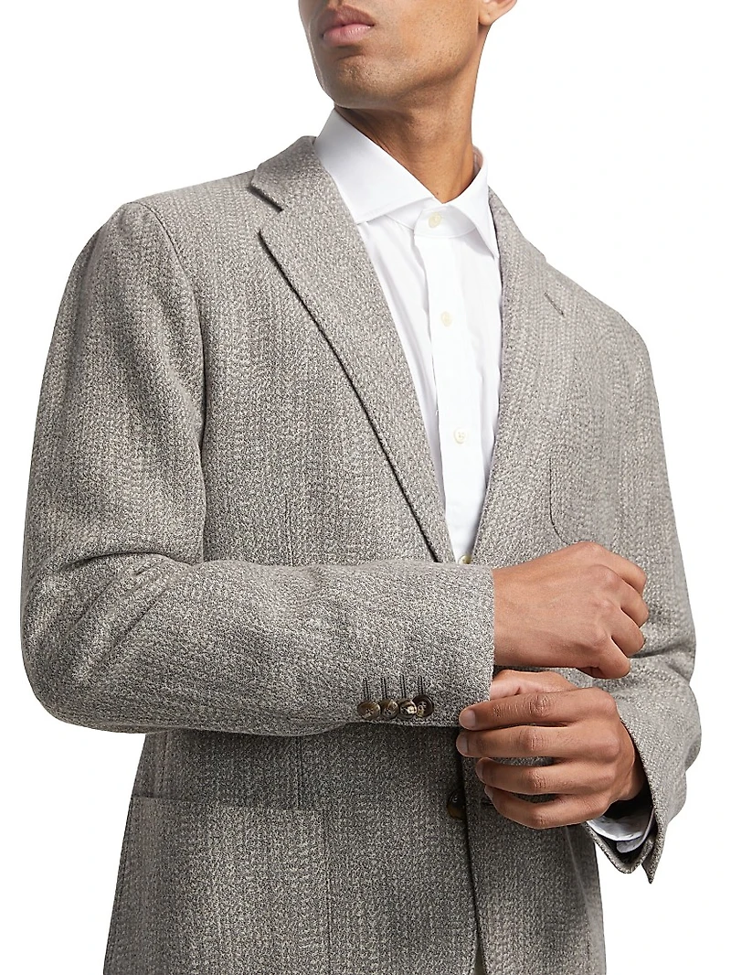 Upton Textured Jaquard Jacket