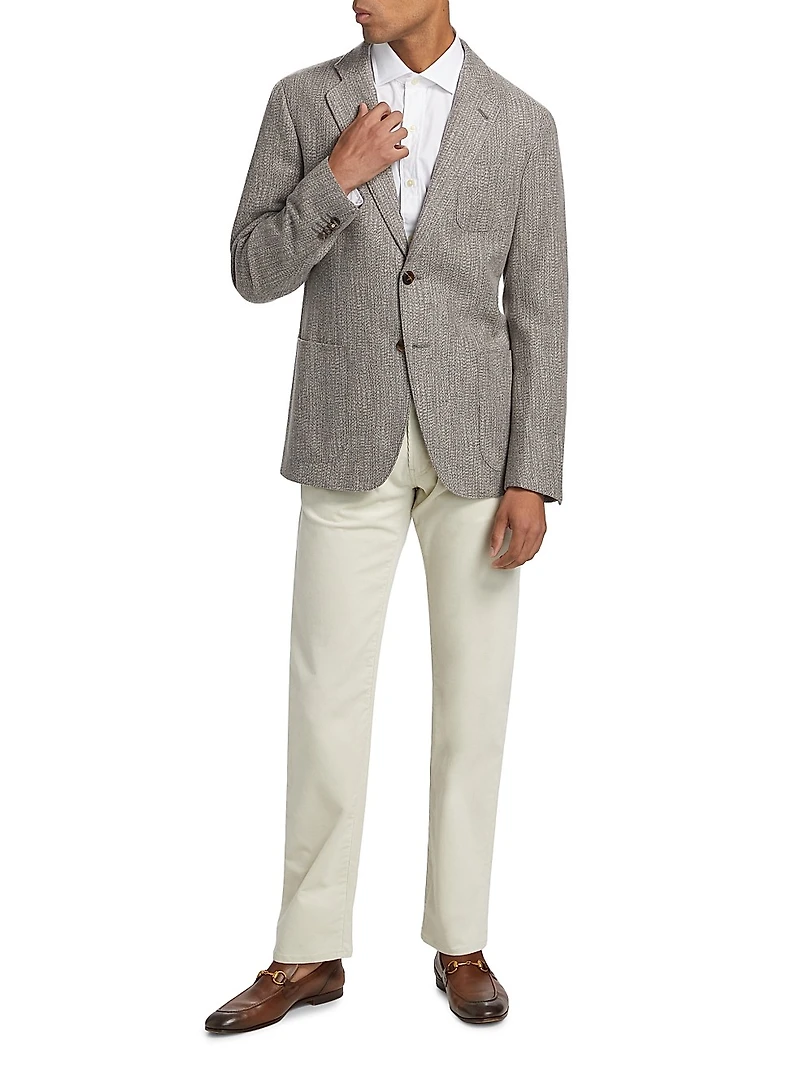 Upton Textured Jaquard Jacket