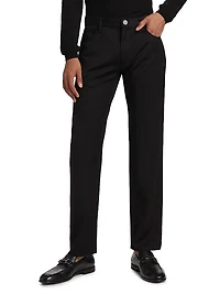 Wool 5-Pocket Pants