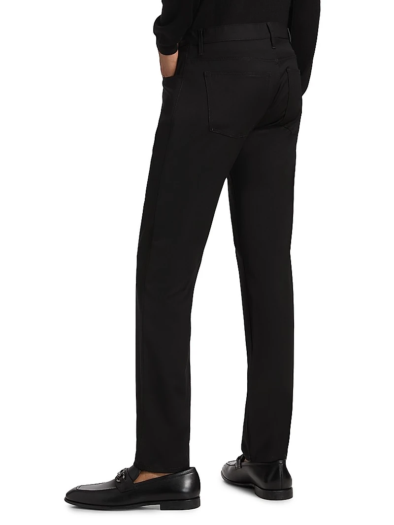 Wool 5-Pocket Pants