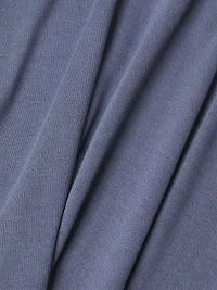 Silk-Cotton Crewneck Sweater