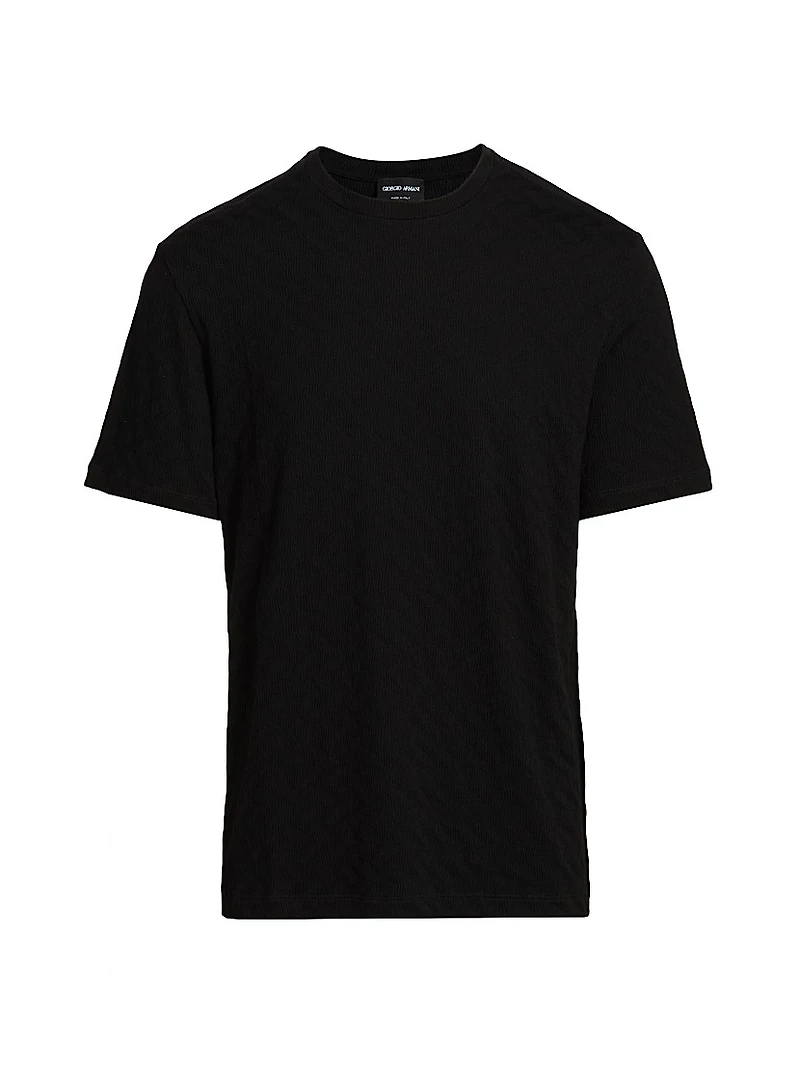 Textured Solid T-Shirt