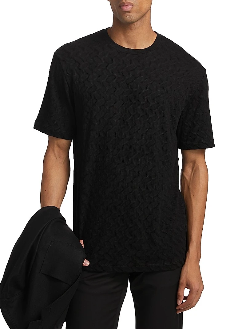 Textured Solid T-Shirt