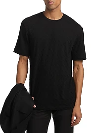 Textured Solid T-Shirt
