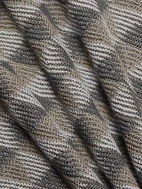 Geo Print Crewneck Sweater