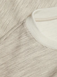 Wool Jersey Crewneck Sweater
