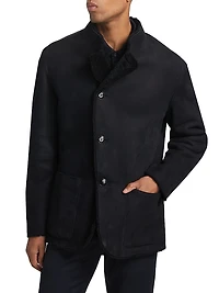 Suede Shearling Jacket
