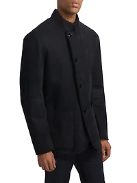 Suede Shearling Jacket