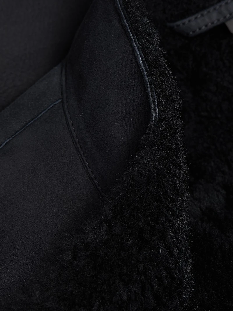Suede Shearling Jacket