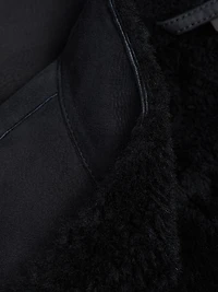 Suede Shearling Jacket