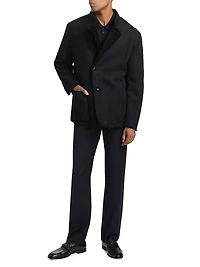 Suede Shearling Jacket