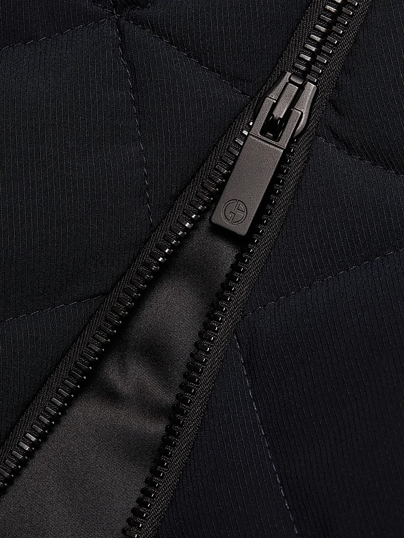 Quilted Nylon Puffer Vest