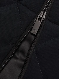 Quilted Nylon Puffer Vest