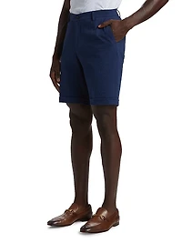 COLLECTION Stretch-Cotton Seersucker Shorts