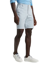 COLLECTION Cotton Seersucker Shorts