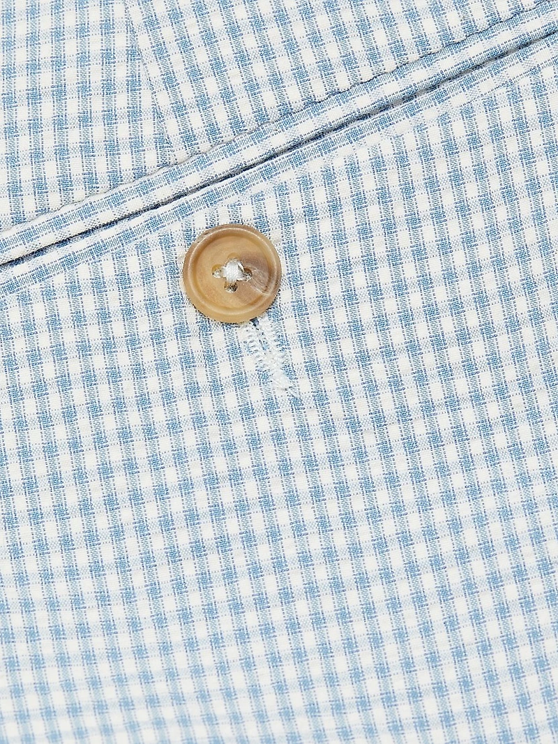 COLLECTION Cotton Seersucker Shorts