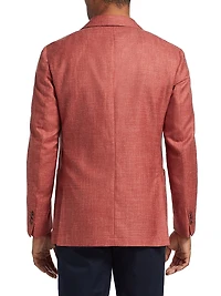COLLECTION Mélange Wool, Silk & Linen Blazer