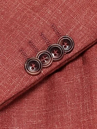 COLLECTION Mélange Wool, Silk & Linen Blazer